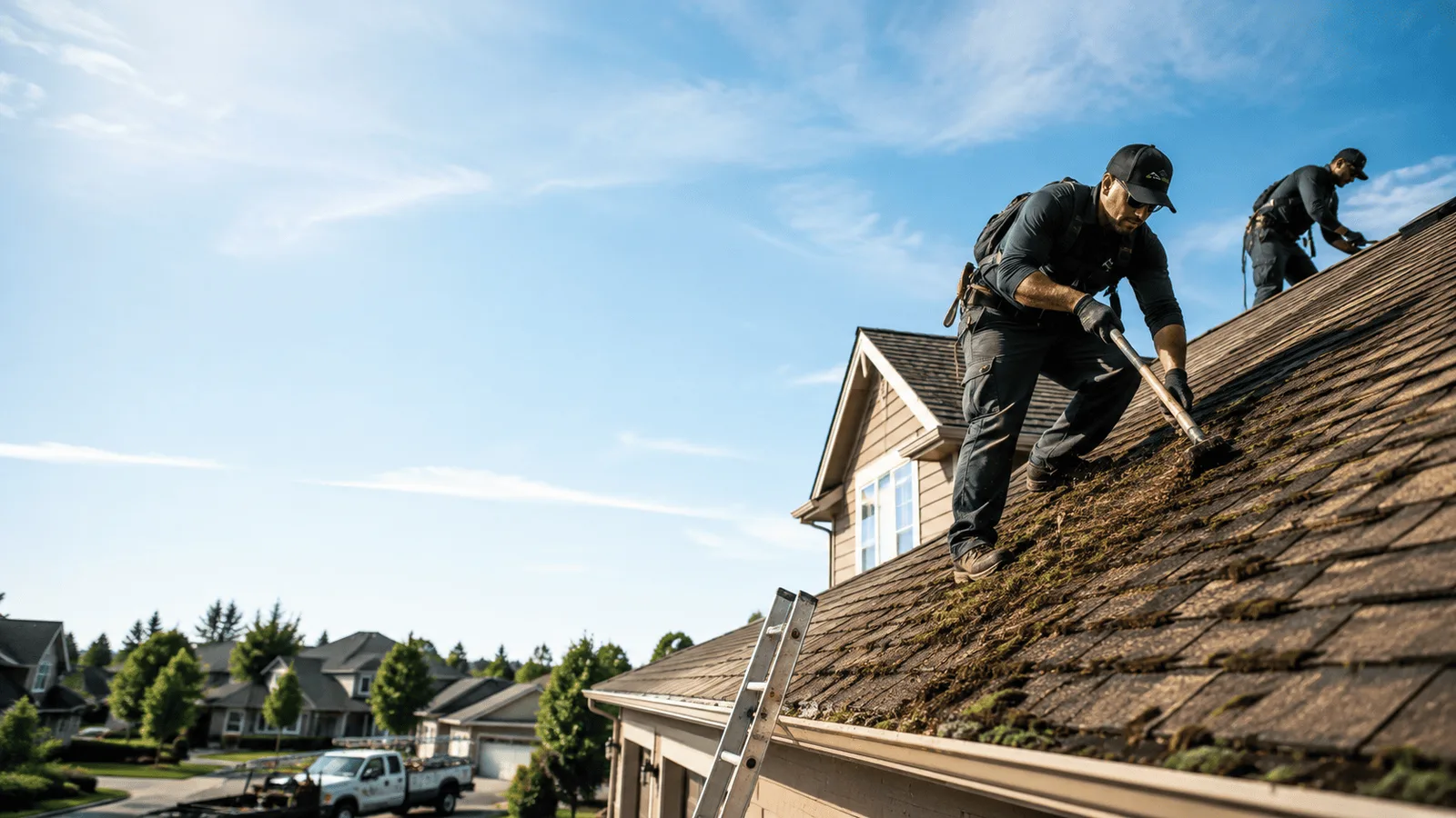 Roof Moss Removal in Georgetown, PA near me